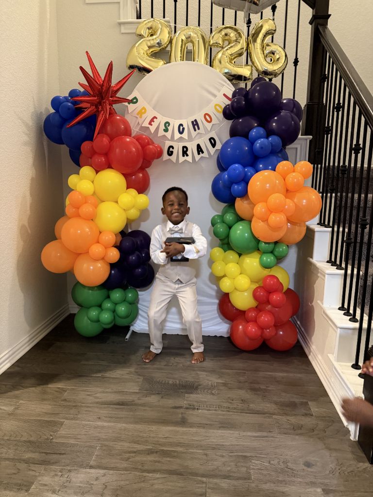 Preschool graduation rainbow