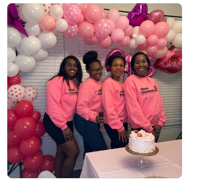 Real Housewives themed community event